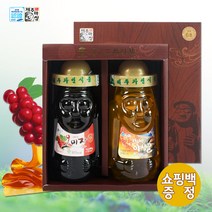 제주도 오야 선물세트 오미자 야생꿀, 600g, 2개입