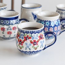 폴란드그릇 마뉴팍투라 밸리 머그 360ml, 마뉴팍투라 밸리머그 360ml 가든