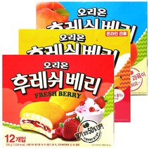 (36입) 후레쉬베리 오리지널+복숭아+딸기바나나 1020g 어린이집 학교 유치원 탕비실 간식 모음, 1개
