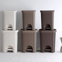 스트로 페달 휴지통, 스트로페달휴지통 중(다크브라운)