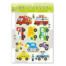 펠트 자석 교육자료-육상교통 (무독성 KC인증)