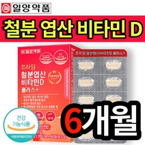 일양약품 철분 엽산 비타민D 플러스 1일 1정 3개월 6개월 9개월 1년 활성형 엽산 비타민B12 구리 세븐베리 농축분말 함유 철분제 비타민 임산부영양제추천 건강기능식품 인정 인증, 2개 (40400원 할인), 90정 (3개월 분)
