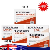 블랙모어스 호주 명품 리프리놀 100정 4병 + 더블 1병, 5개, 복합