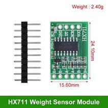 인체 저울 로드셀 무게 센서 HX711 AD 모듈 전자 압력 DIY 키트 4 개, 01 1PCS HX711 Module, 01 1PCS HX711 Module