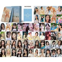 IVE 굿즈 아이돌 응원 포토카드, 스카이블루100장