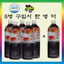 생생 오미자 골드 ( 5병 구입시 한병 더 5+1 ), 1500ml, 1개입, 6개