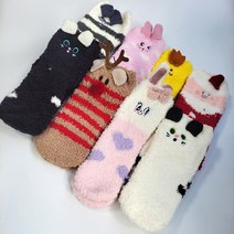 아동 애니멀 캐릭터 수면양말 유아동 겨울양말