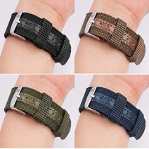 퓨처타임 갤럭시워치5호환 갤워치4 나토밴드 나일론시계줄 18mm 20mm 22mm 24mm