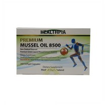 Healthpia Premium Mussel Oil 8500 + Krill Oil 헬스피아 프리미엄 머슬오일 + 크릴오일 200캡슐