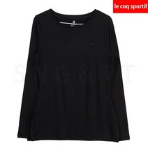 르꼬끄 여성 에슬레져 트임 긴팔티(블랙)QM322ORL81