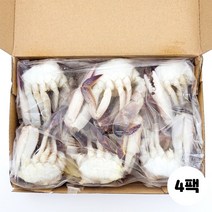 절단꽃게 S M L 2L 3L 450g 꽃게탕 냉동꽃게 냉동게, 절단꽃게 2L 450g, 4팩