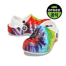크록스 본사공식 유아 BAYA TIEDYE GRAPHIC CG T MUT (22SKCL207505)