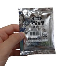 세이브 마스터 낱개 포장된 일회용 순대쌈장 순대막장 저염 쌈장 맛있는 고기 고기전용 막장 된장 고깃집 양념 족발 순대 돼지 부속 양념장 업소용 배달용 포장용, 350개, 25g