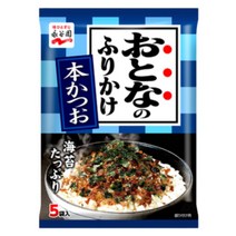 [나가타니엔] 오토나노 후리가께 3종, 혼가쓰오(가다랭이), 12.5g, 1개