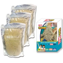 아이펀샌드 모래1kg 옥토넛 모래놀이 모래 1kg, 모래