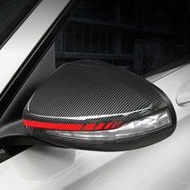 벤츠 C E GLC 사이드미러 AMG 데칼 스티커 튜닝, 03. YELLOW, A TYPE