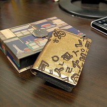 지갑 카라빈카 골드 명합지갑 한글