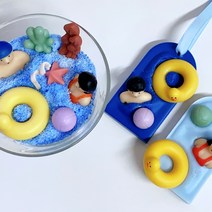여름방학 왁스타블렛 만들기 DIY 키트, 스윗피오니, 1개