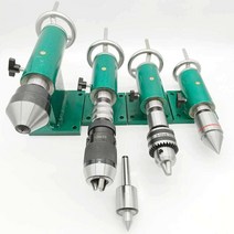 심압대 선반 목공용 기계 미니 고정 소형 머시닝 유압, 높이 100mm 포함 2번탑