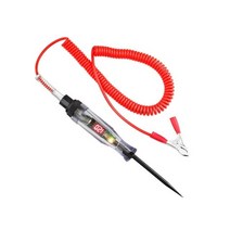 수리도구 자동차 6V12V 수리 테스트 펜 디지털 디스플레이 전압 감지 라이트 24V 회로, 02 Spring red wire