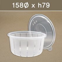 사출 원형탕용기 158파이 중 300개