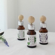 더허브샵_에센셜 오일 차량용 디퓨져 17ml, 향:집중력로즈마리