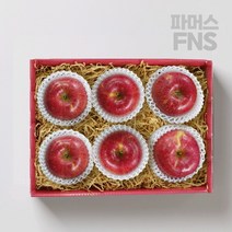 파머스FNS 무주 반딧불 사과 제수용 선물세트 6과 3kg 특대과, 없음
