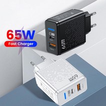멀티리더기 USB허브 메모리카드 리더기 발광 LED USB + PD 타입-c 모바일 충전기 멀티 포트 미국 유럽 영, 02 EU black