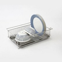 부엌 식기건조대 철제 그릇 바스켓 물받이 주방 그릇 정리