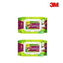 스카치브라이트 물걸레 청소포 표준형, 2개