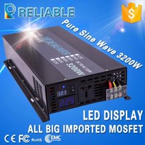 3200W 자동차 전원 인버터 12V 220V 태양 광 인버터 DCAC 변환기 변압기 24V36V48V110120V230V240V, 24V+240 볼트+프랑스