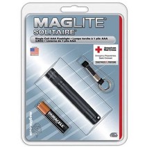 Mag 353360 손전등 솔리테어 - 블랙, 단일사이즈