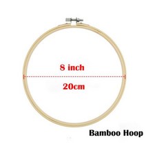 나의첫프랑스자수 크리스마스 DIY 엘크 트리 산타클로스 겨울 집콕취미, bamboo hoop, 20CM HOOP