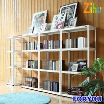 Foryou232 지후 프리미엄 2단 앵글선반 앵글 선반 철제 조립식, 화이트, 상세페이지 참조