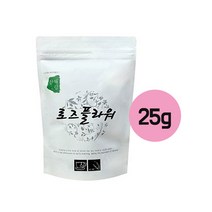 산해랑 매력적인 장미의 향 허브차 로즈플라워 25g