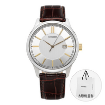 시티즌 시티즌 CITIZEN BI1054-04A 남성 가죽시계