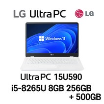 LG 중고노트북 LG Ultra PC 15U590 i5 intel 8세대, WIN11 Pro, 8GB, 256GB, 코어i5, HDD 500GB