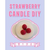 땡스살롱/ 딸기 캔들만들기 / 소이캔들 / 캔들만들기 DIY 세트