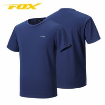 폭스라이더스 자전거 반팔티셔츠 G302 블루 라운드티