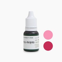 캔들씨 고농축 액상 캔들 컬러 퓨저 색소 지용성 액체 염료 (23종류)10ml, 7.마젠타