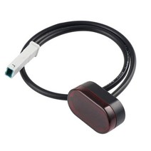 전동킥보드 부품 수리 호환 Xiaomi m365pro 전기 스쿠터 용 리어 펜더 mijia mi 1s 스쿠터 용 short ducktail 리어 머드 가드 백 윙 미등, 테일 라이트