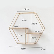 9타입 무지주 벽선반 철제 벽걸이 장식장 무타공 책장 설치 HS3, 48CM)NO.3(WS3)