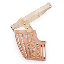 시바견 진돗개 웰시코기 전용 입마개 가죽끈 간지 입마개