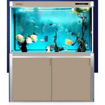 대형어항 매장 거실 인테리어 하단펌프 바닥필터 순환