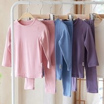 히트텍 실내복 내의 이너웨어 가벼운 상하세트 면 아기 유아 아동 주니어 가을 겨울 데일리