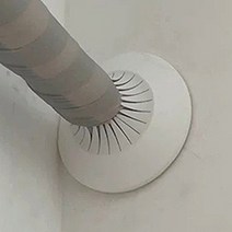 초간편 가스 배관 마개 에어컨 매립 커버 구멍 배수관 파이프 자재 캡 덮개 부속 에어콘 홀더 하수관 카바, 커버10-25mm, 1개