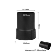 부품 1P 산업용 진공 청소기 호스트 커넥터 32/40/35/50mm 나사 어댑터 및 연결, 17 17