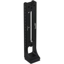 일본직발송 2. HAOGE LVR-200AS 200MM 듀얼 더브 테일 노달 슬라이드 수직 레일 90도 퀵 릴리 더브 테일 A, One Size, One Color