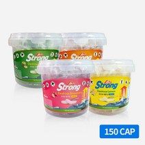 알프스스트롱 포도당 캔디 dextrose 개별포장 사탕 150정, 150정 (딸기맛)