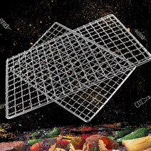 1인화로 돌판 고기 규카츠 구이용 불판 직사각형 바베큐 304 스테인레스 스틸 그리드 전기 오븐 한국 바베큐용 베이킹 네트, 1개